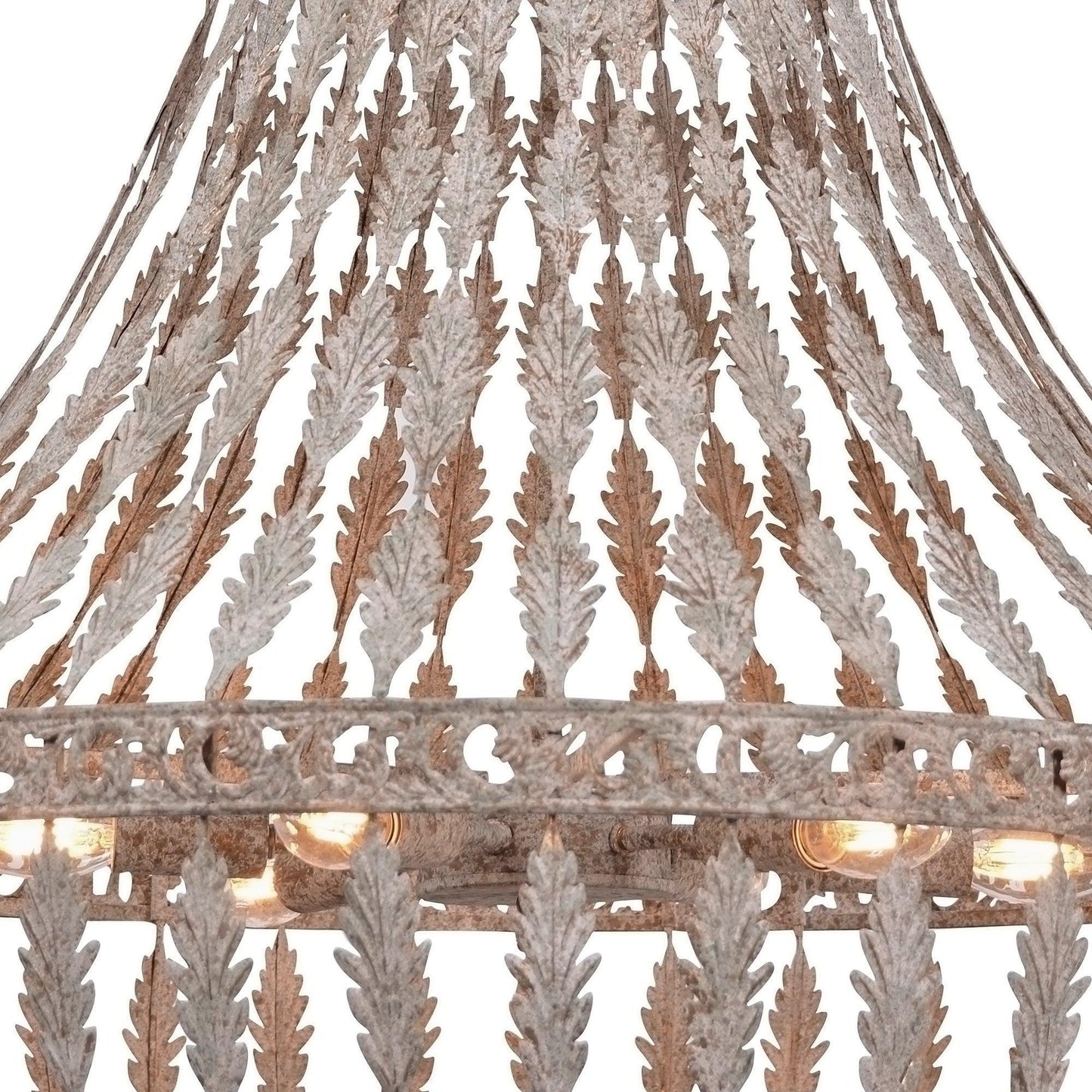 Rustic Empire Chandelier ZD6516-6GCG FredCo