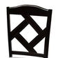 Ruth Modern and Contemporary Grey Fabric Upholstered and Espresso Brown Finished Dining Chair Set FredCo