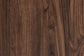 Sadia Modern Walnut Brown Finished Wood Storage Cabinet FredCo