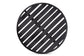Sadiya Modern Industrial Black Finished Metal Outdoor Side Table FredCo