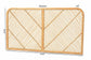 Sakina Modern Bohemian Natural Brown Rattan Queen Size Wall-mount Headboard FredCo