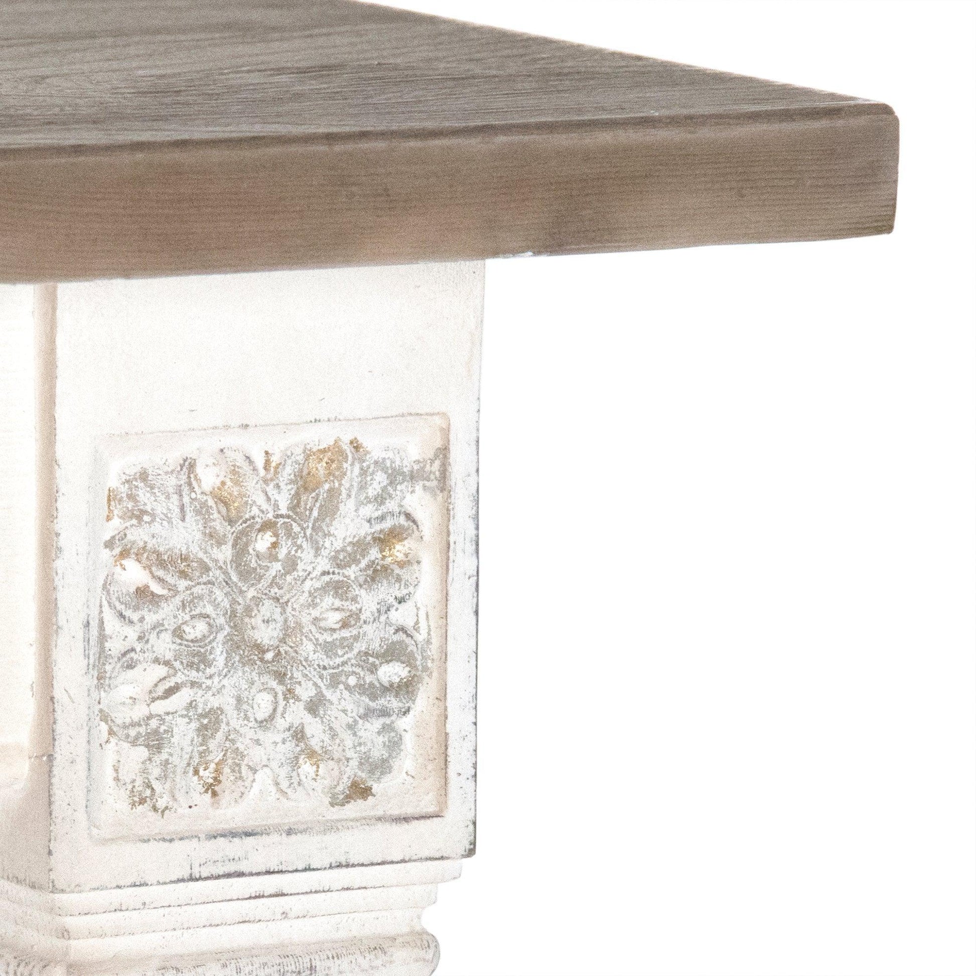 San Francisco Dining Table (White) LI-SH9-25-26 White FredCo