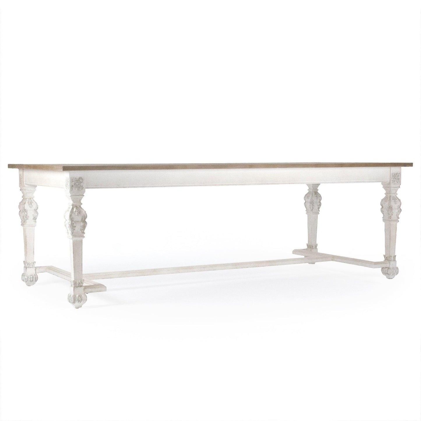 San Francisco Dining Table (White) LI-SH9-25-26 White FredCo