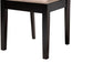 Sanne Modern Beige Fabric and Espresso Brown Finished Wood 5-Piece Dining Set FredCo