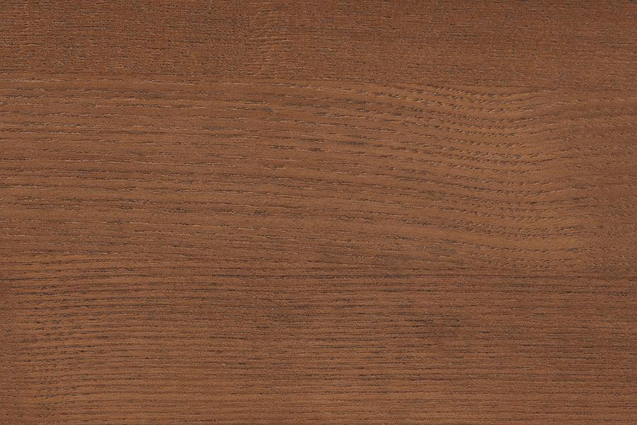 Sarita Mid-Century Modern Ash Walnut Finished Wood Queen Size Bed Frame FredCo