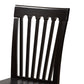 Sasa Modern and Contemporary Dark Brown Finished Wood 5-Piece Dining Set FredCo