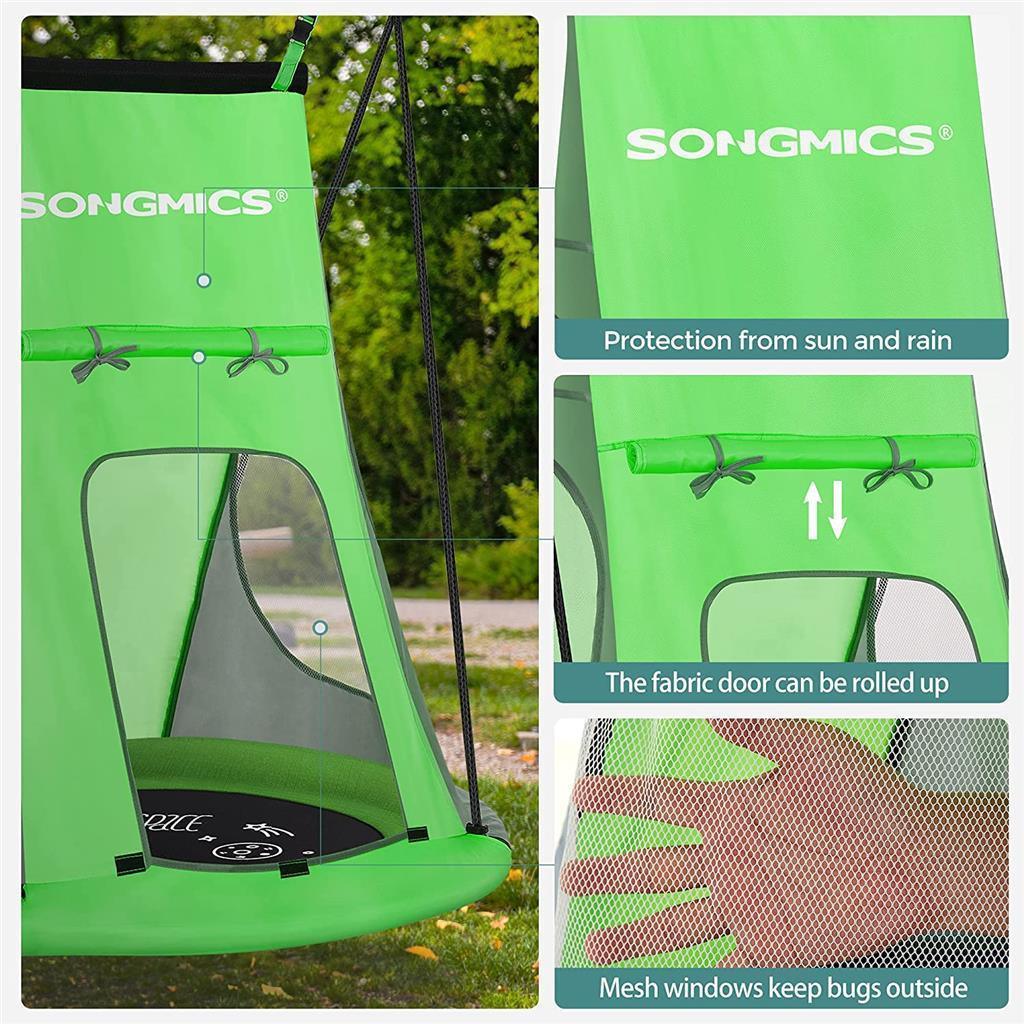 Saucer Tree Swing Tent Green FredCo