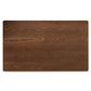 Saxton Mid-Century Modern Transitional Walnut Brown Finished Wood Dining Table FredCo