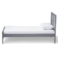 Sedona Modern Classic Mission Style Grey-Finished Wood Twin Platform Bed FredCo