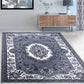 Seraphina Non-Slip Foldable Vintage Floral Rug FredCo