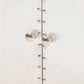 Serge French Industrial Silver Metal 2-Door Accent Storage Cabinet FredCo
