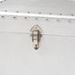 Serge French Industrial Silver Metal 2-Drawer Accent Storage Cabinet FredCo
