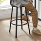 Set of 2 Bar Chairs with Backrests FredCo