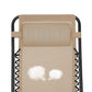 Set of 2 Beige Patio Lounges Chairs FredCo