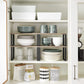 Set of 2 Brown Spice Rack Kitchen Organizer Shelf FredCo