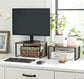 Set of 2 Brown Spice Racks Kitchen Organizer Shelf FredCo