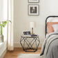Set of 2 Nesting Tables Gray FredCo