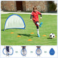 Set of 2 Portable Soccer Goals FredCo