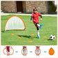 Set of 2 Portable Soccer Goals with Carry Bag FredCo