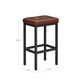 Set of 2 PU Bar Stools FredCo