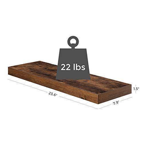 Set of 2 Vintage Floating Shelf FredCo