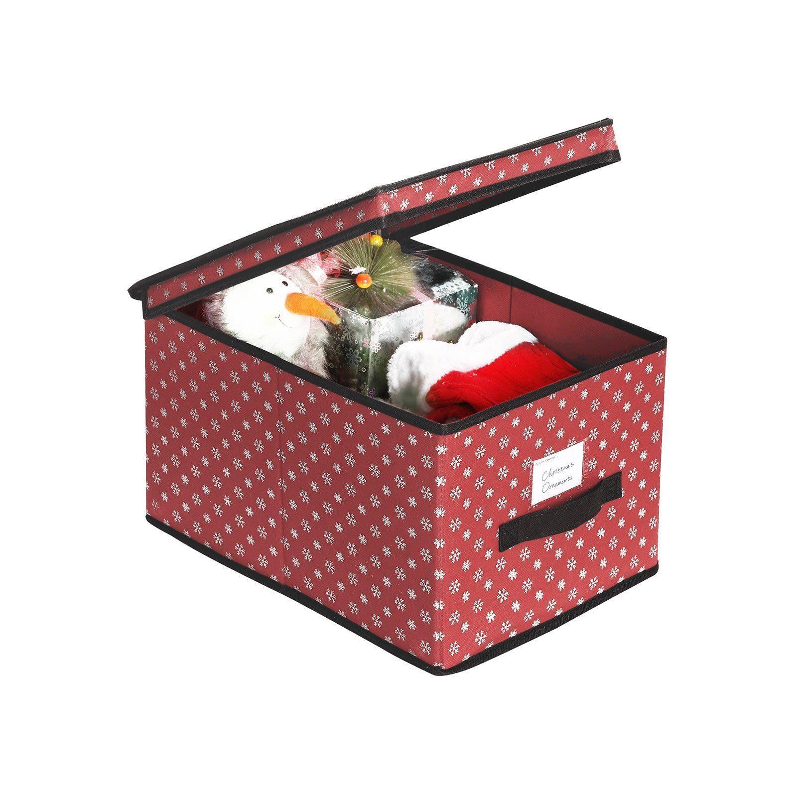 Set of 3 Foldable Storage Boxes with Lid FredCo