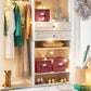 Set of 3 Foldable Storage Boxes with Lid FredCo