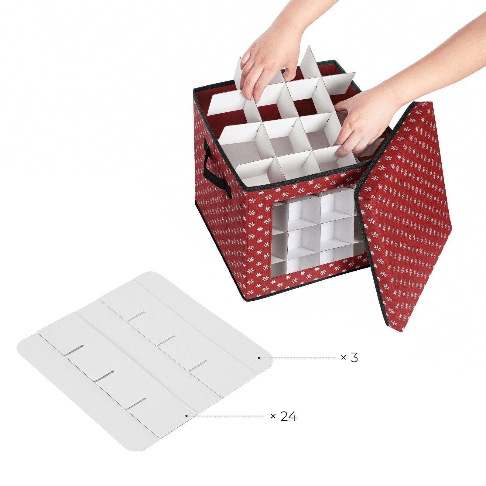 Set of 3 Storage Box for Christmas & Holiday FredCo