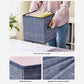 Set of 6 Navy Blue Storage Cubes with Double Handles, Clothes FredCo