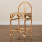 Seville Modern and Contemporary Natural Finished Rattan Counter Stool FredCo