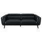 Shania 3-piece Track Arms Living Room Set Black 509921-S3 Coaster FredCo
