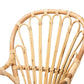 Sheraton Modern and Contemporary Natural Finished Rattan Armchair FredCo