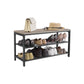 Shoe Bench Greige and Black FredCo