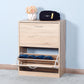 Shoe Cabinet for Entryway, White Shoe Storage 20.94x9.45x43.11 inch FredCo