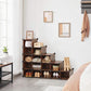Shoe Rack Rustic Brown FredCo