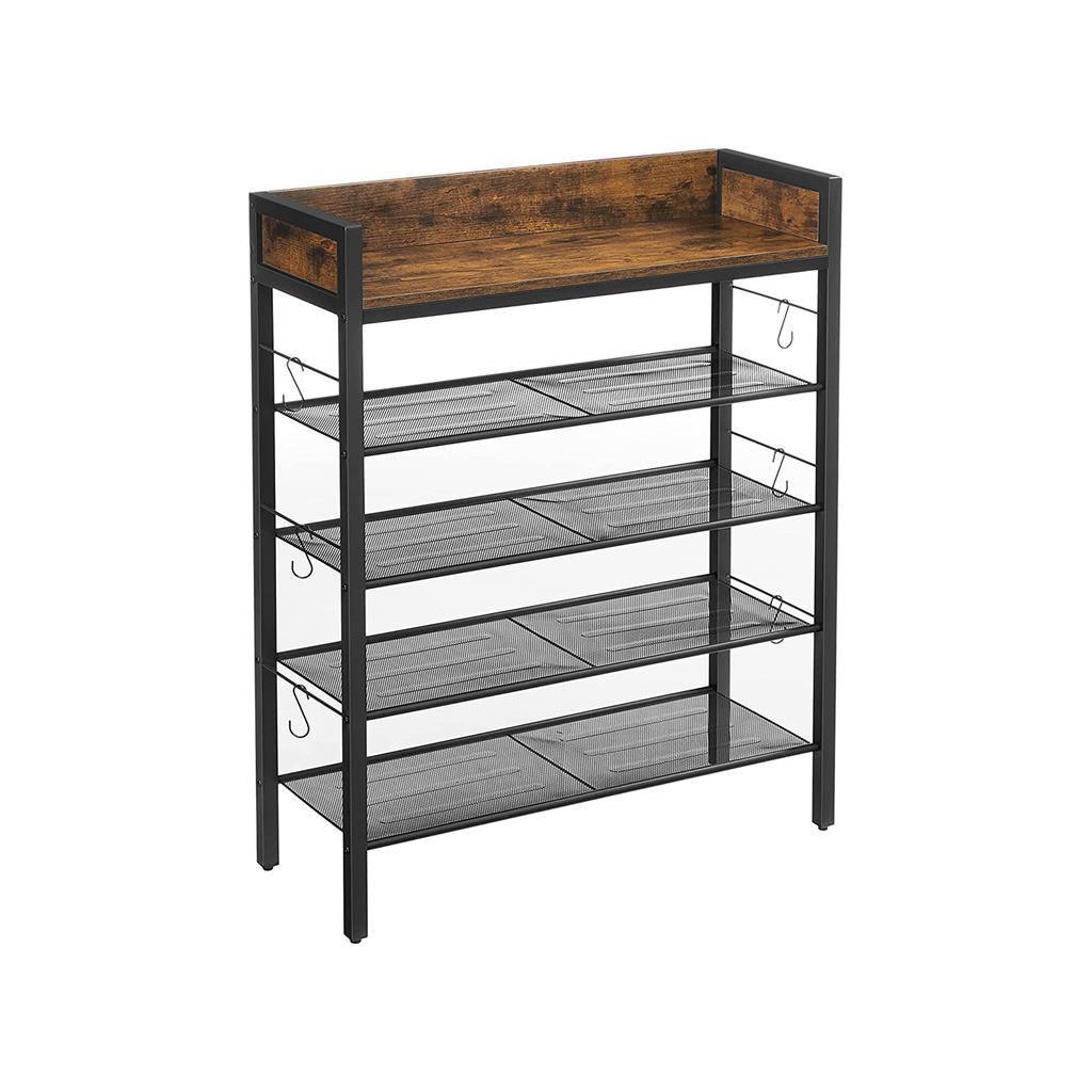 Shoe Rack Storage Organizer, 14 pairs FredCo