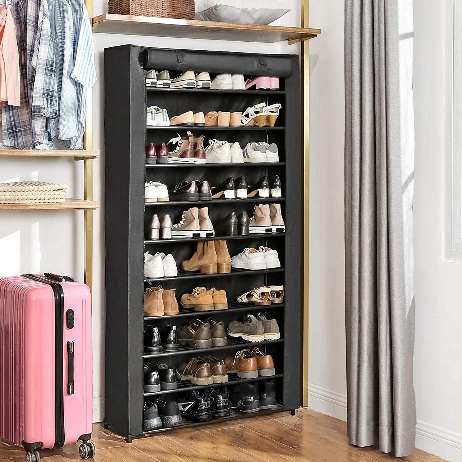Shoe Storage with Dust Cover FredCo