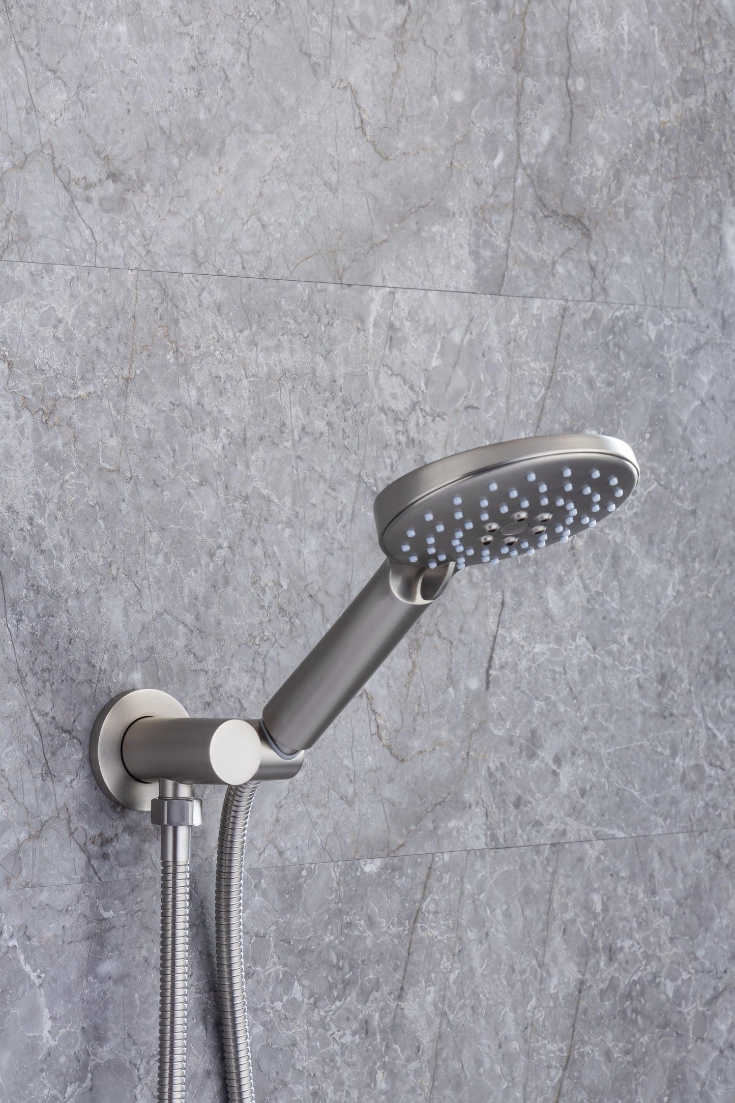 Shower Faucet Set, Wall Mount Round, 10 Inch Rain Shower Head with Spray, Solid Brass FredCo