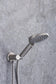 Shower Faucet Set, Wall Mount Round, 10 Inch Rain Shower Head with Spray, Solid Brass FredCo