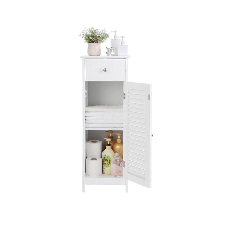 Shutter Door Bathroom Cabinet 34" High FredCo