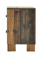 Sidney 2-drawer Nightstand Rustic Pine 223142 Coaster FredCo
