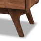 Sierra Mid-Century Modern Brown Wood 6-Drawer Dresser FredCo