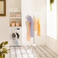 Silver Clothes Drying Rack with Rotary Arms FredCo