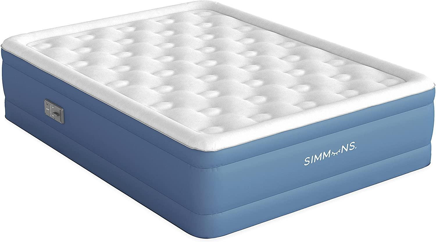 Simmons Rest Aire 17 inch Air Mattress with Auto Shut-off and Built-in Pump, Twin FredCo