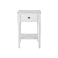 Single Drawer Corner Table FredCo
