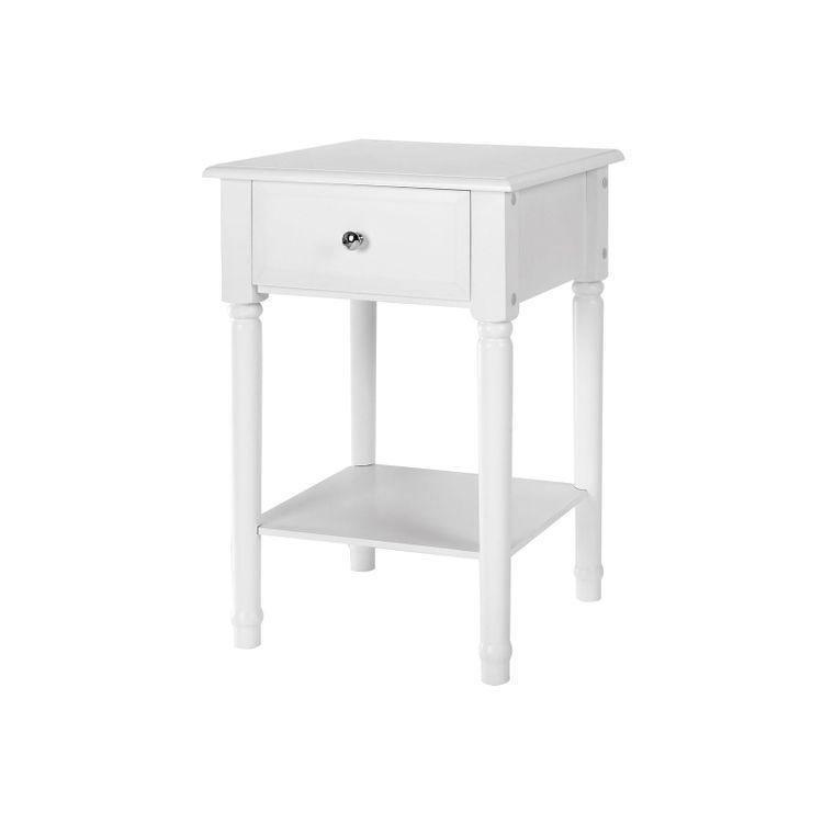Single Drawer Corner Table FredCo