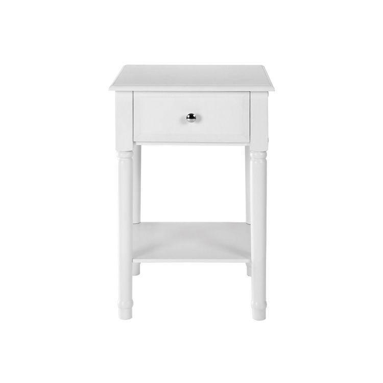 Single Drawer Corner Table FredCo