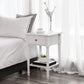 Single Drawer Corner Table FredCo