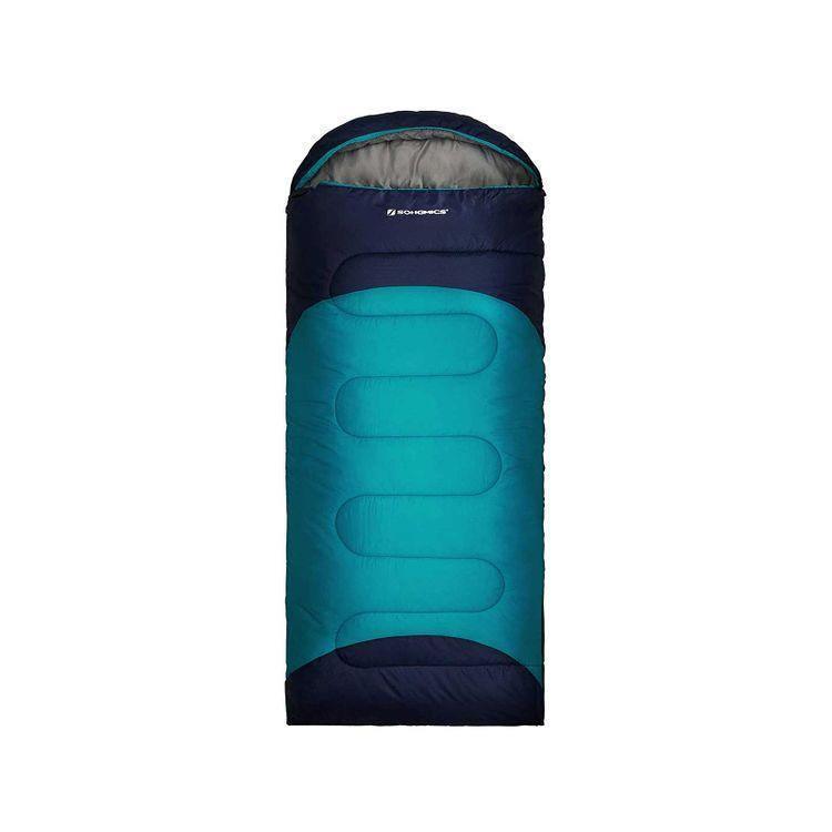 Sleeping Bag Navy Blue and Lake Blue FredCo