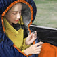 Sleeping Bag Navy Blue and Orange FredCo
